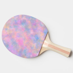 Awesome Combination of Pastel Colours Ping Pong Paddle