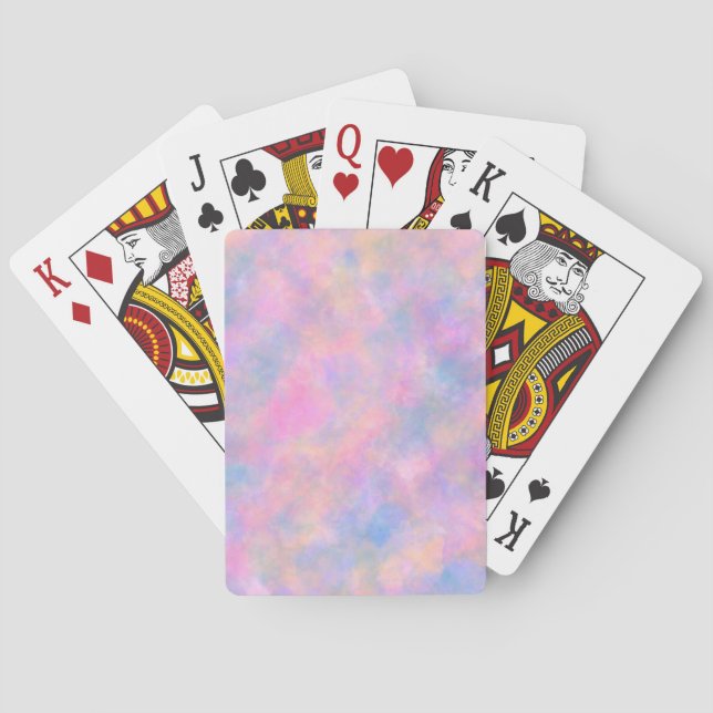 Awesome Combination of Pastel Colours  Playing Cards (Back)