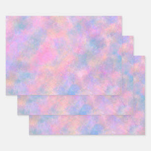 Awesome Combination of Pastel Colours  Wrapping Paper Sheet