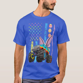Awesome Cool Monster Trucks Are My Jam Happy Easte T-Shirt