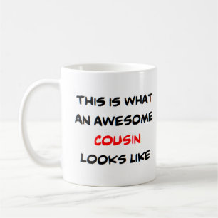awesome cousin coffee mug