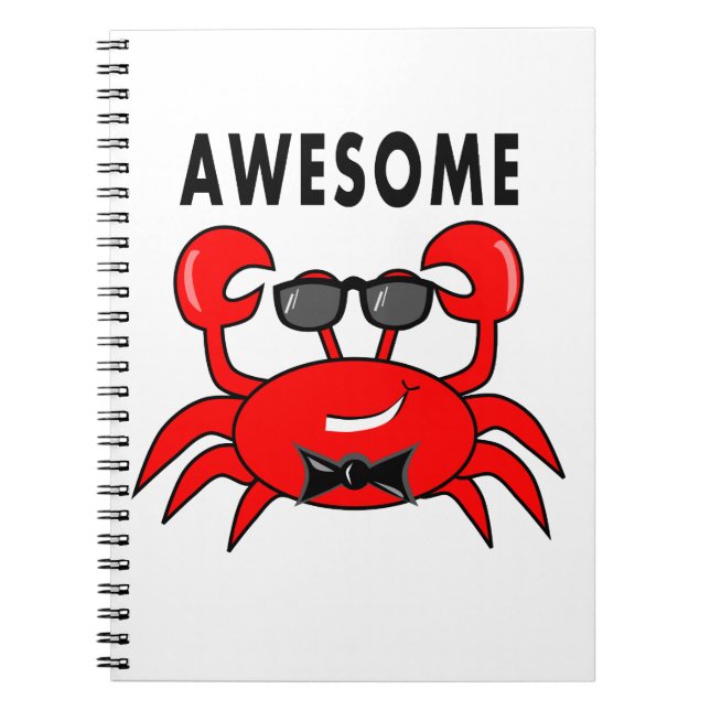 Awesome Crab Notebook (Front)