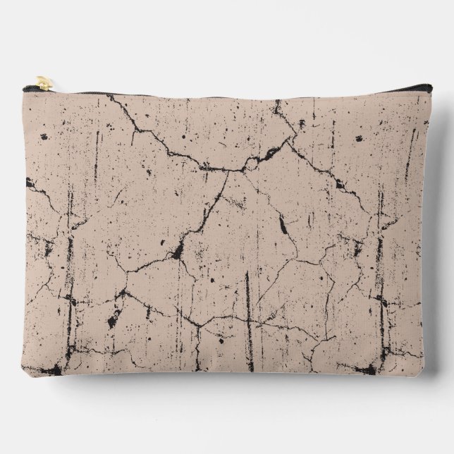 Awesome cracked pattern Modern art fashion pattern Accessory Pouch (Front)