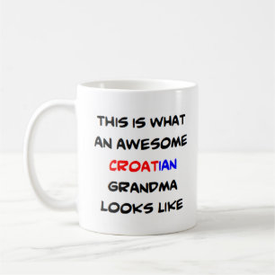 awesome croatian grandma Mug