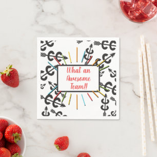 Awesome Cross Country Napkin