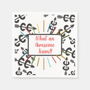 Awesome Cross Country Napkin