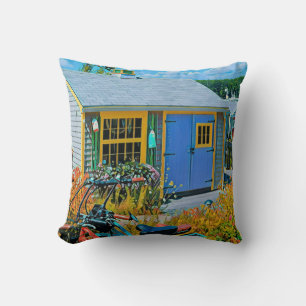 Awesome Cycling Painting Cushion