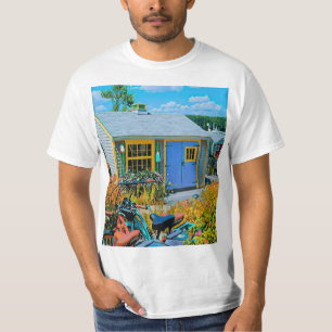 Awesome Cycling Painting T-Shirt