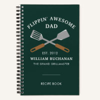 Awesome Dad BBQ Father Personalized Recipe