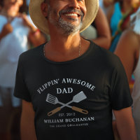 Awesome Dad BBQ Fathers Day Custom