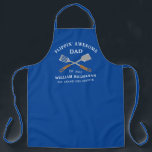 Awesome Dad BBQ Grill Chef Any Colour Apron<br><div class="desc">Cute Flippin' Awesome dad design that makes a great gift for a cook or a chef dad. It is the perfect gift for any dad who loves to cook. This flippin awesome dad gag design features an adjustable back strap for a comfortable fit. The apron can be personalised with your...</div>