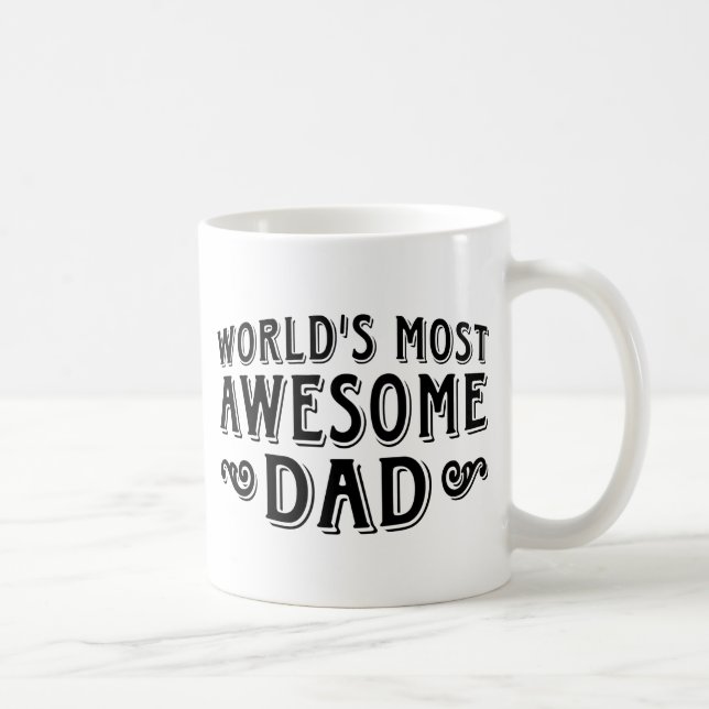 Awesome Dad Coffee Mug (Right)