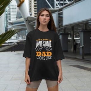 Awesome Dad Quote T Shirt Design