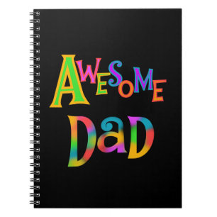 Awesome Dad T-shirts and Gifts Notebook