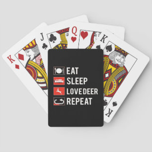 Awesome Deer Lover Creative Modern Design Playing Cards