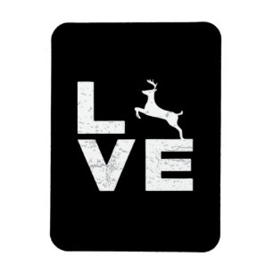 Awesome Deer Lover Trendy Aesthetic Design  Magnet