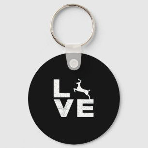 Awesome Deer Lover Trendy Aesthetic DesignKeychain Key Ring