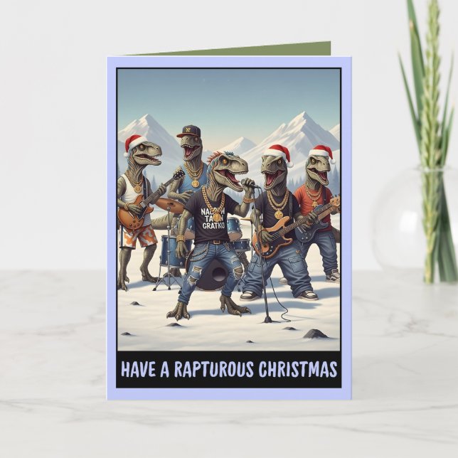 Awesome Dinosaur Card (Front)