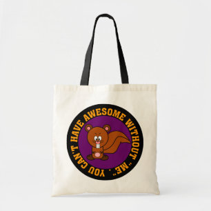 Awesome doesn't happen without me tote bag
