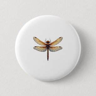 Awesome Dragonfly Costume for Boys and Girls 6 Cm Round Badge
