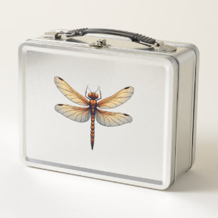 Awesome Dragonfly Costume for Boys and Girls Metal Lunch Box