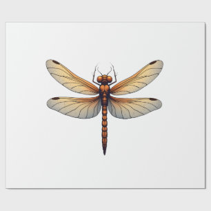 Awesome Dragonfly Costume for Boys and Girls Wrapping Paper
