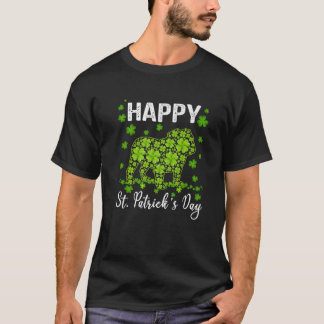 Awesome English Bulldog Saint Patrick's Day Dog Da T-Shirt