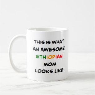 awesome ethiopian mum coffee mug