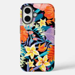 Awesome Exotic Flowers iPhone 16 Case