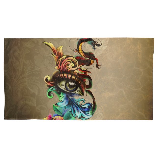 Awesome eye pillowcase (Front-Left)