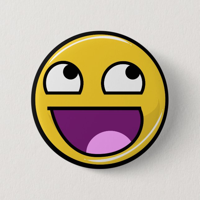 Awesome Face Internet Meme 6 Cm Round Badge (Front)