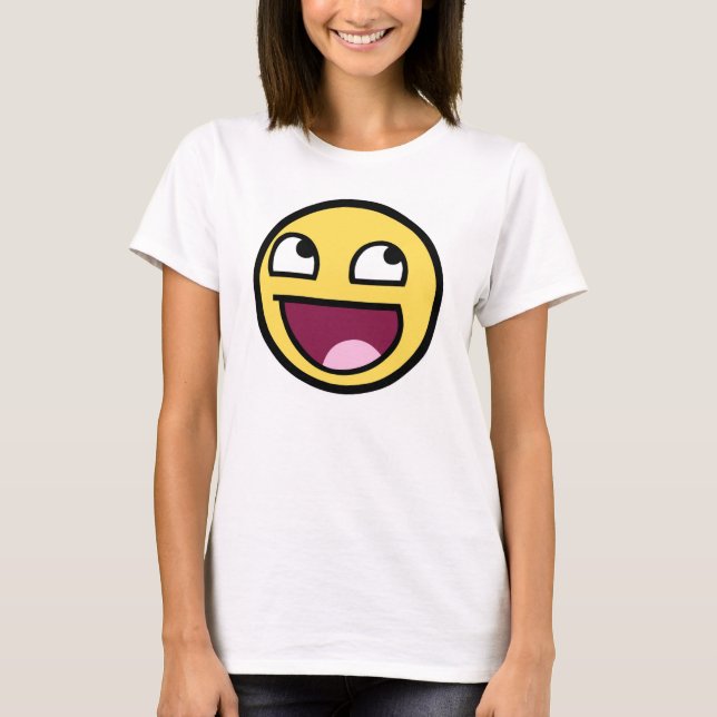 Awesome Face Ladies Top (Front)