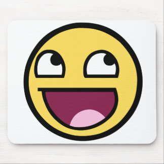 Awesome Face Mouse Pad