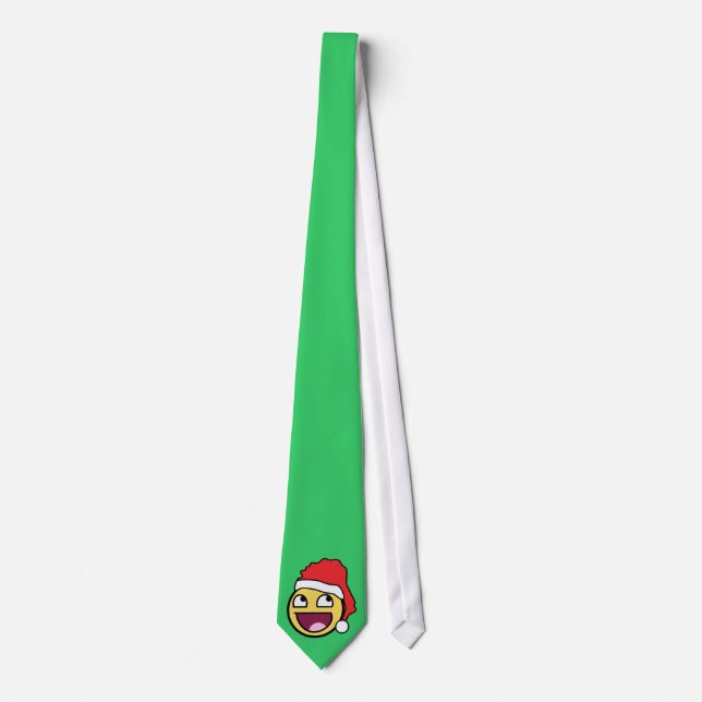 Awesome Face Santa Tie (Front)