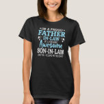 Awesome Father in Law  Birthday  Son in Law T-Shirt<br><div class="desc">Awesome Father in Law  Birthday  Son in Law</div>