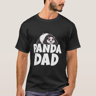 Awesome Fathers Day Panda Dad Daddy T-Shirt
