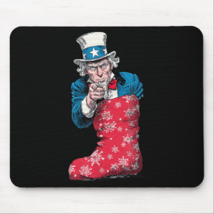 Awesome Festive Sock With Sam And Us Colours For C Mouse Pad