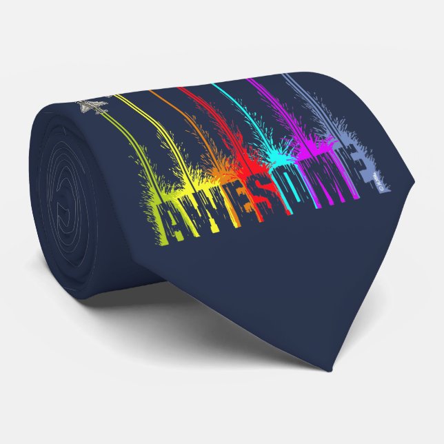 Awesome fighter jets tie (Rolled)