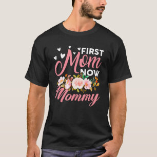 Awesome First Mum Now Mummy Family Matching Mother T-Shirt