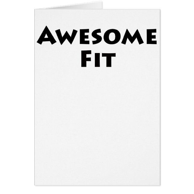 Awesome Fit (Front)