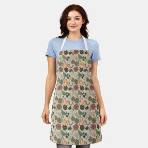 Awesome Floral Pattern Apron