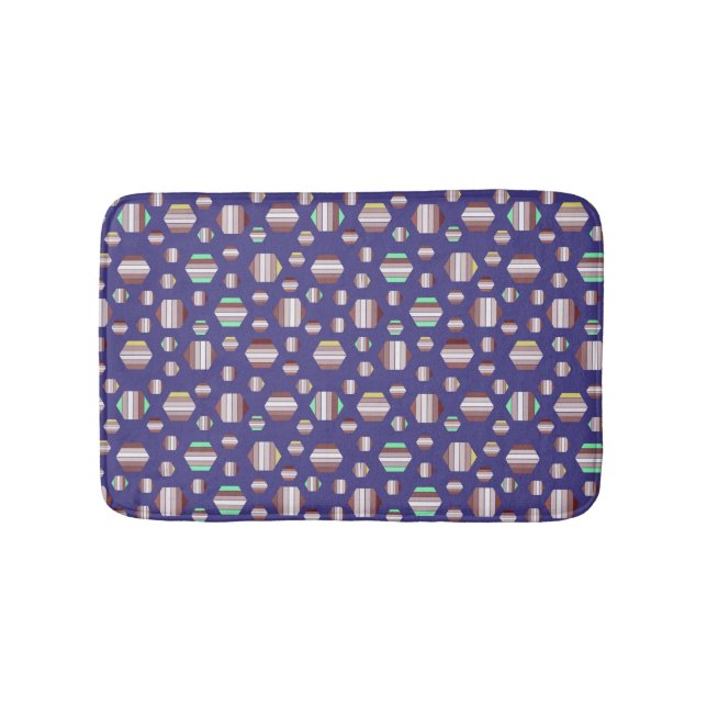 Awesome Floral Pattern Bath Mat (Front)