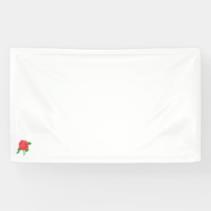 Awesome Flower Design Vinyl Banner