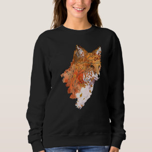 Awesome Fox   Tree Fox Wildlife  Women Men Sweatshirt