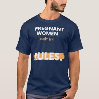 Awesome Funny Print Pregnancy Announcement Top 