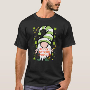 Awesome Funny St Patrick S Day Lucky Gnome Family T-Shirt