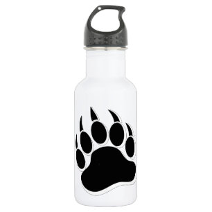 Awesome Gay Bear claw B&W 3D effect 532 Ml Water Bottle