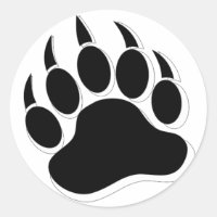 Awesome Gay Bear claw B&W 3D effect