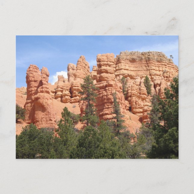 Awesome Geologic Formations at Red Canyon, Utah Postcard (Front)
