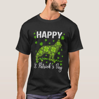 Awesome German Shepherd Saint Patrick's Day Dog Da T-Shirt